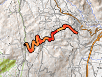 Via Vena depuis Piedimonte Etneo par Via Noci