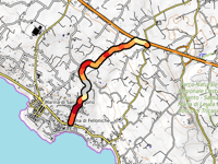 Via Volito II von Marina di Felloniche