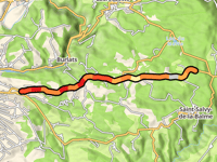 Vialavert from Castres via Route du Haut Languedoc