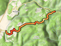 Viale della Miniera desde Pian dei Mucini
