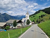 Videgg / Viadacqua über Schweinsteg / Passo