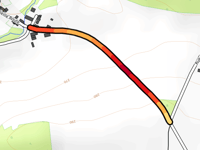 Vieille Route von Lomprez