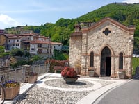 Colli di San Fermo da Vigolo from Tavernola Bergamasca