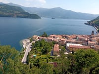 Colli di San Fermo da Vigolo from Tavernola Bergamasca