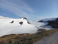 Vikafjellet von Viksøyri