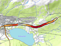 Vikebygdvegen desde Volda
