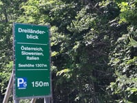 Villacher Alpenstrasse from Villach