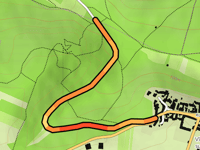 Villeneuve sur Auvers z Trou du Sarrazin