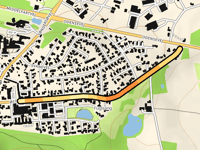Vissenbjerg przez Østergade