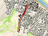 Vogelberg da Bischberg via Schulstrasse