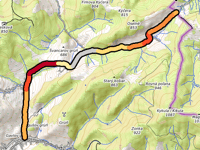 Vreščovský Beskyd / Beskid Graniczny von Oščadnica