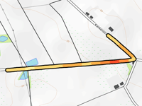 Vrijbosstraat vanuit Houthulst