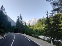 Vršič depuis Kranjska Gora