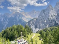 Vršič depuis Kranjska Gora