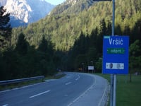 Vršič depuis Kranjska Gora