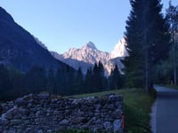 Vršič depuis Kranjska Gora