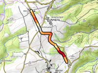Wäisse Wak por Piste cyclable des Ardennes