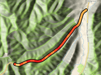 Wakefield / Kohatu Highway from Belgrove
