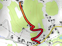 Waldberg z Mühlgraben