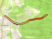 Waldberger Strasse von Mickhausen