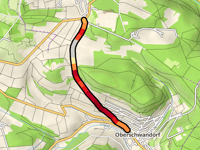 Walddorfer Strasse von Oberschwandorf