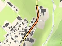 Waldecker Strasse depuis Neukirchen