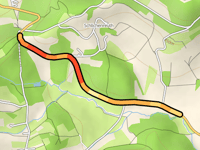 Waldlucke / Ehrenbürg-Blick da Walkersbrunn