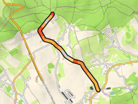 Waldsiedlung über Heidelbergstrasse