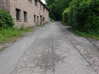 Waldstrasse von Pumpermühle