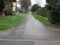 Waldstrasse from Süsterseel
