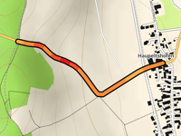 Waltenhauser Strasse von Haupeltshofen