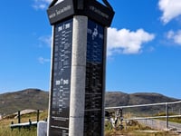 War Memorial Barra von Bagh Beag