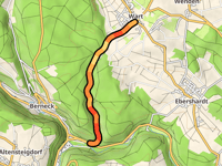 Wart über Warter Strasse