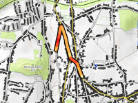 Wasmes über Rue des Groseilliers