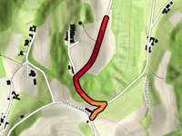 Waxeneggerweg from Waxenegg