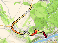 Wehlener Kohlberg da Stadt Wehlen via Schreiberberg