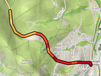 Whaley Lane da Whaley Bridge