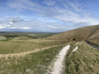 White Horse Hill przez Dragon Hill