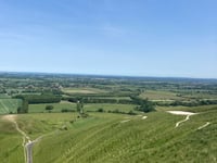 White Horse Hill przez Dragon Hill