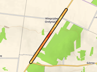 Wieprzowe Jezioro desde Wieprzów Ordynacki