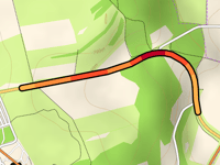 Wiesensteiger Strasse von Hohenstadt
