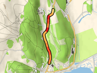 Windermere Road da Grange-over-Sands