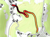 Windisch Minihof Grundberg vanuit Buchgraben Hof