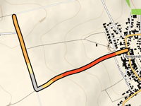 Wingertsberg z Uengershausen przez Tiefe Gasse