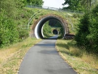 Winterberg von Züschen über Linspher Radweg