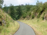 Winterberg von Züschen über Linspher Radweg