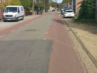 Winterslagstraat przez Hoefstadstraat