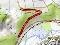 Wippinger-Heusteige depuis Im Blautal