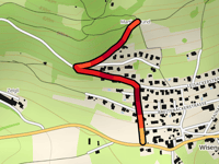 Wisenbergstrasse da Wisen