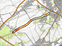 Route de Wisques vanuit Longuenesse